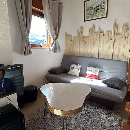 T2 Mezzanine, Balcon, 6 Pers, Centre De - Fr-1-595-27 ノートル・ダム・ド・ベルコンブ